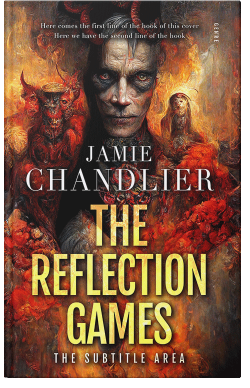 Front view of Cedar #31521 - Premade Fantasy Book Cover