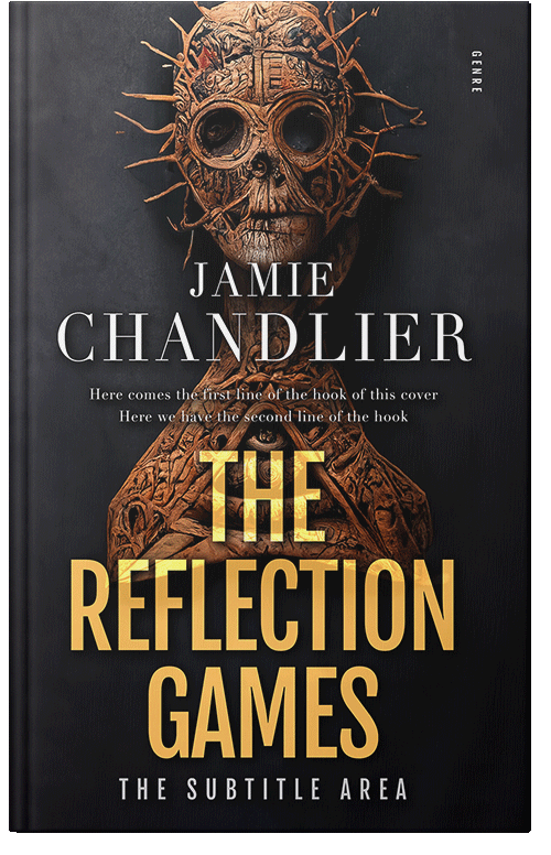 Front view of Cod Gray #31522 - Premade Fantasy Book Cover