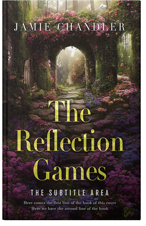 Front view of Premade Fantasy Book Cover - Oil