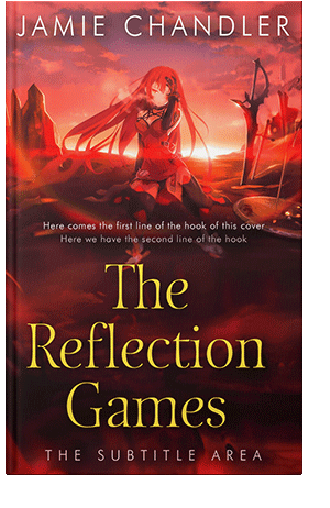 Pre Made Book Cover Burnt Sienna