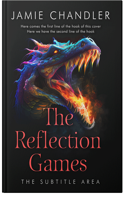 Front view of Premade Fantasy Book Cover - Woodsmoke