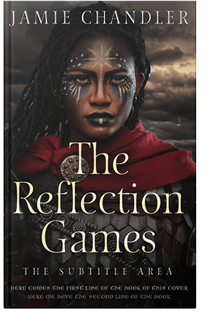 Pre Made Book Cover Cocoa Brown