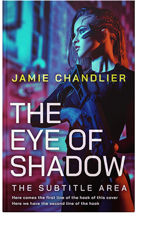 Pre Made Book Cover Ebony