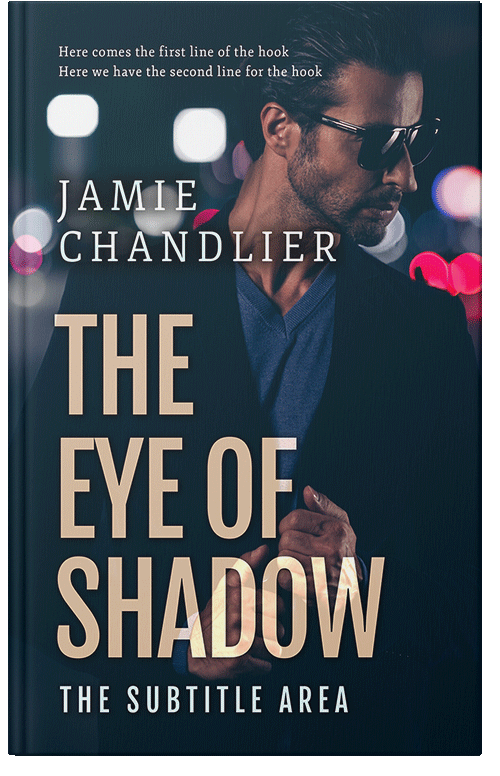 Front view of Premade Mystery & Thriller & Suspense Book Cover - Clam Shell