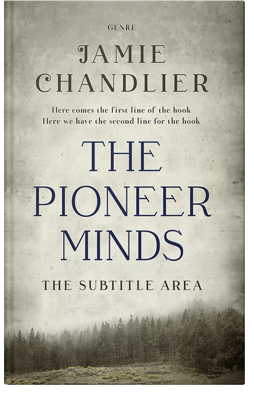 Front view of Moon Mist #31570 - Premade Nature Book Cover