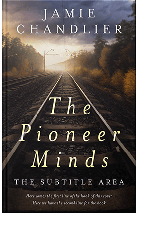 Pre Made Book Cover Cocoa Brown