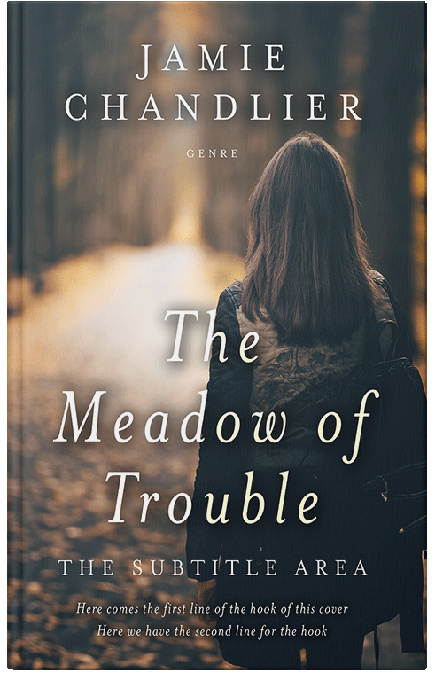 Front view of Outer Space #31574 - Premade Teen & Young Adult Book Cover