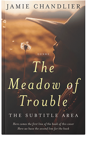 Pre Made Book Cover Tumbleweed