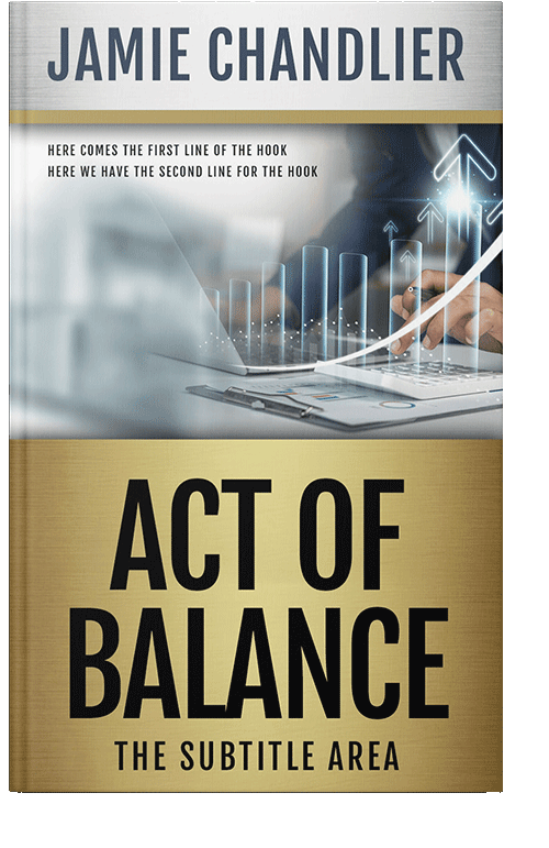 Front view of Heathered Gray #31578 - Premade Self-Improvement & Self-Help Book Cover