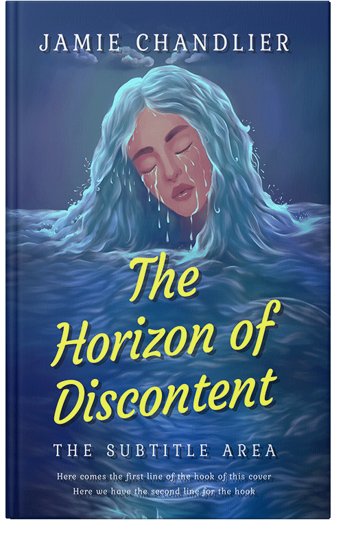 Front view of Premade Romance Book Cover - Bay Of Many