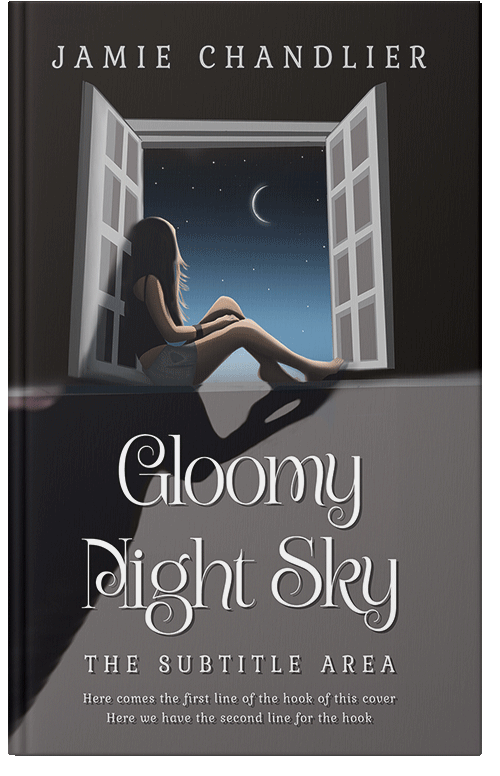 Front view of Shark #31589 - Premade Teen & Young Adult Book Cover