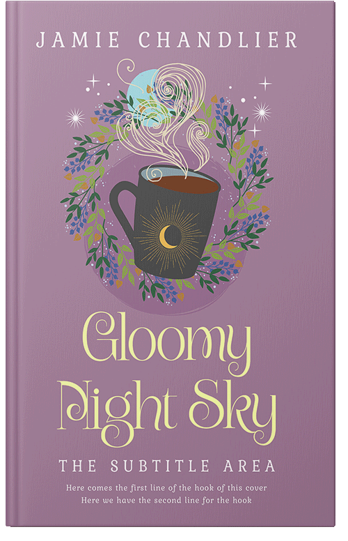 Front view of Bouquet #31590 - Premade Fantasy Book Cover