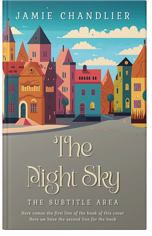 Front view of Zorba #31591 - Premade Literary Fiction Book Cover