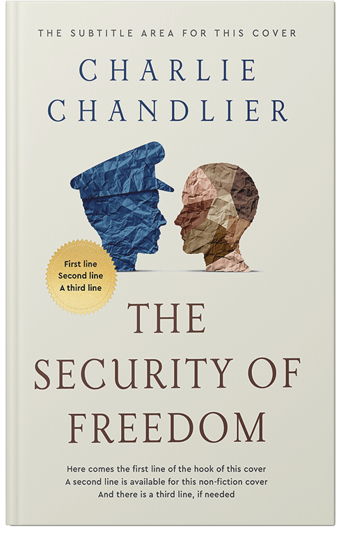 Front view of Satin Linen #31599 - Premade Mystery & Thriller & Suspense Book Cover