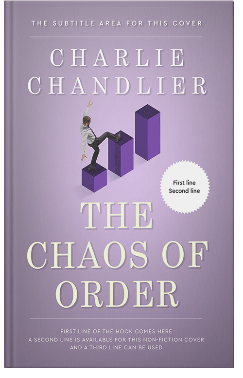 Front view of Premade Business Book Cover - London Hue