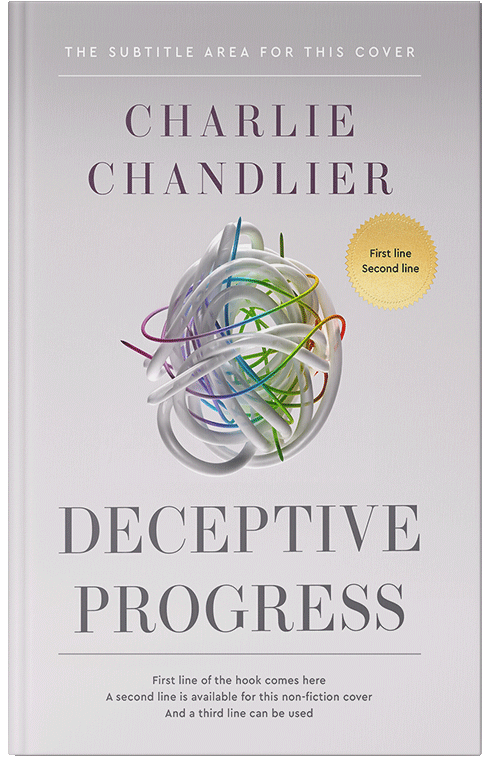 Front view of Alto #31613 - Premade Abstract Book Cover