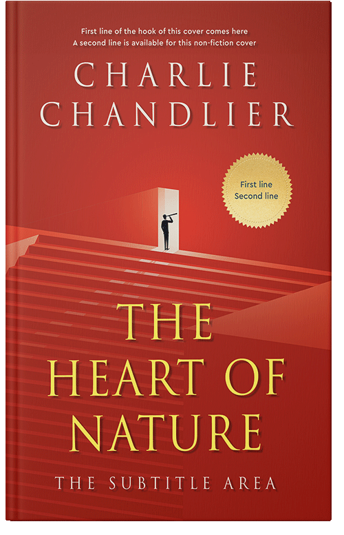 Front view of Premade Business Book Cover - Thunderbird