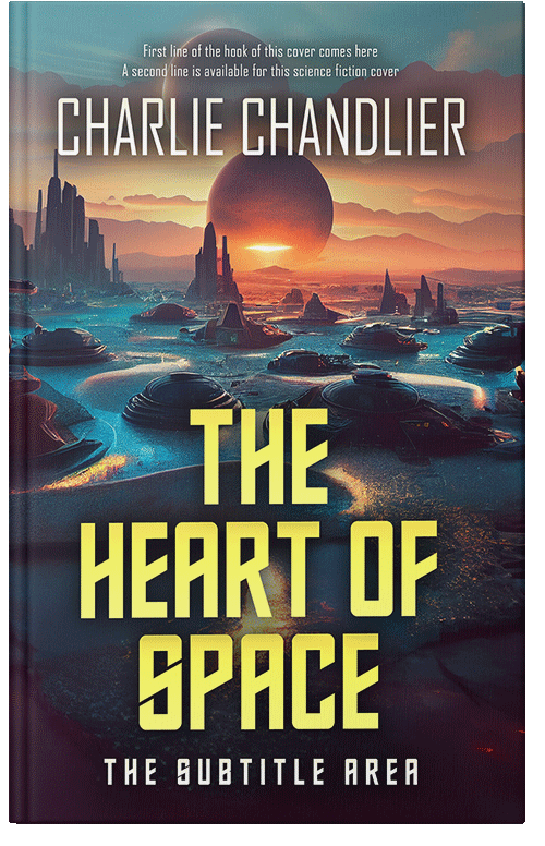 Front view of Premade Science Fiction Book Cover - Rob Roy