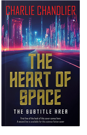 Pre Made Book Cover Burning Sand