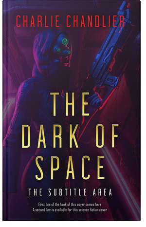 Pre Made Book Cover Violet