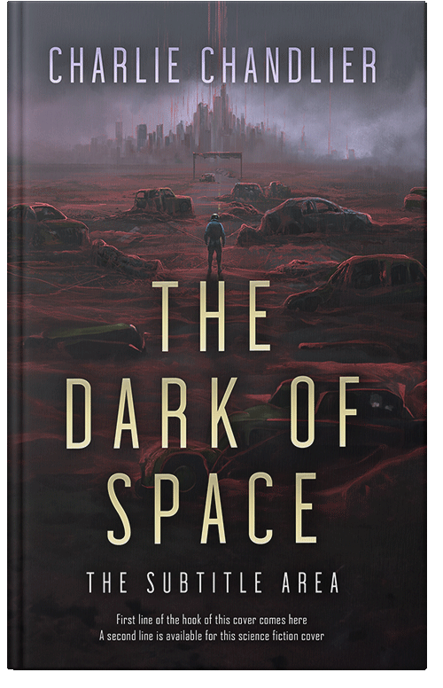 Front view of Thunder #31633 - Premade Apocalyptica Book Cover