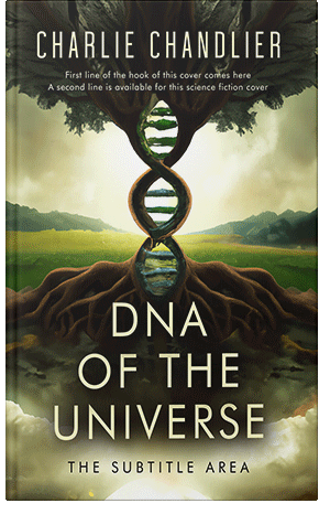 Pre Made Book Cover Black Olive