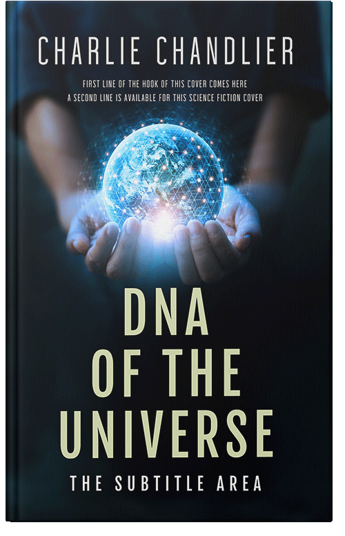 Front view of Powder Ash #31640 - Premade Science Fiction Book Cover