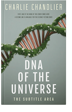 Pre Made Book Cover Pewter