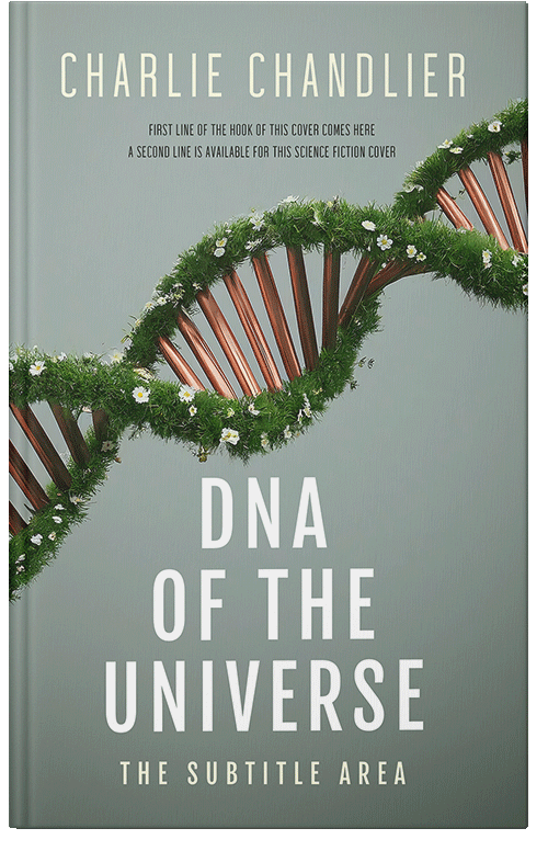 Front view of Pewter #31643 - Premade Science & Nature Book Cover