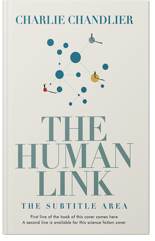 Front view of Premade Business Book Cover - White Rock