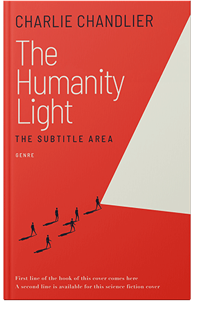 Pre Made Book Cover Cinnabar