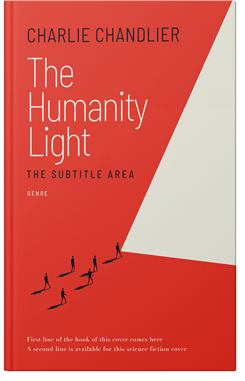 Front view of Cinnabar #31666 - Premade Business Book Cover