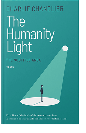 Pre Made Book Cover Eastern Blue