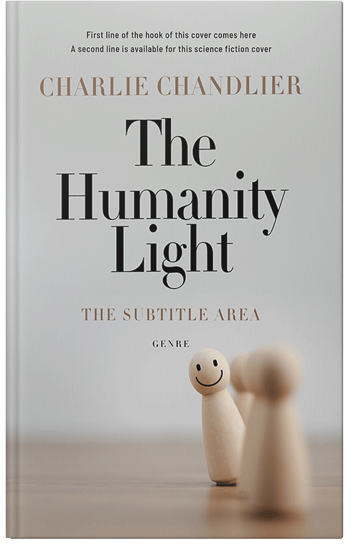 Front view of Premade Business Book Cover - Cloud