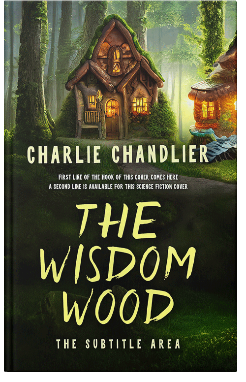 Front view of Deco #31673 - Premade Fantasy Book Cover