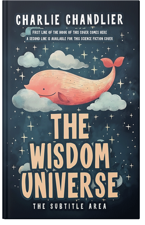 Front view of Premade Children's Book Cover - Rose Fog