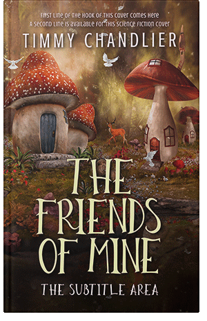 Pre Made Book Cover Cedar