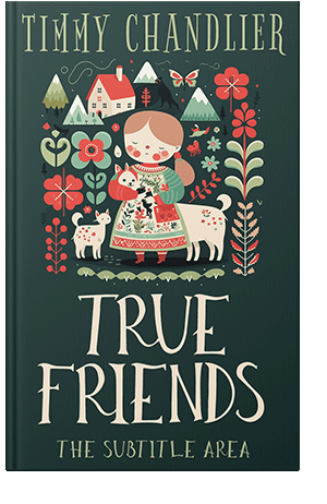 Pre Made Book Cover Timber Green