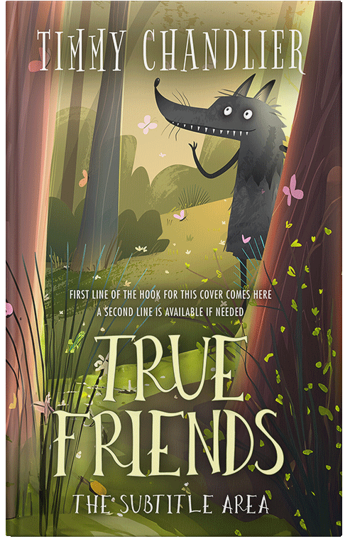 Front view of Premade Nature Book Cover - Judge Gray