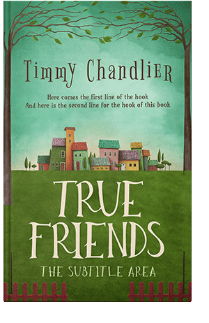 Pre Made Book Cover Crete