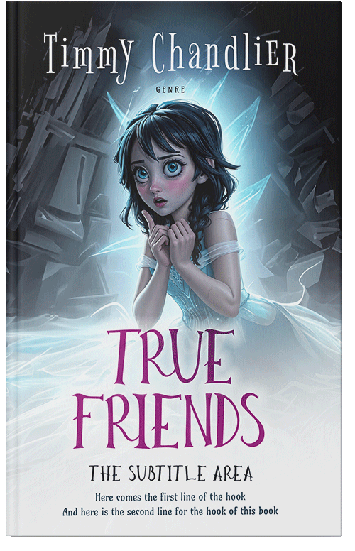 Front view of Geyser #31691 - Premade Fantasy Book Cover