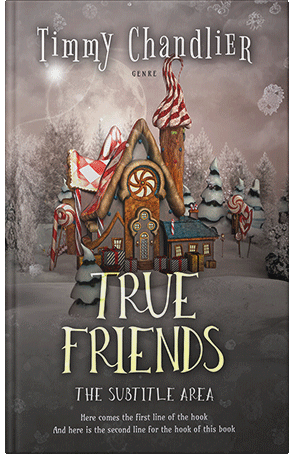 Pre Made Book Cover Pine Cone