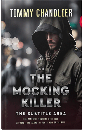 Pre Made Book Cover Thunder