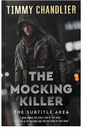 Pre Made Book Cover Cod Gray