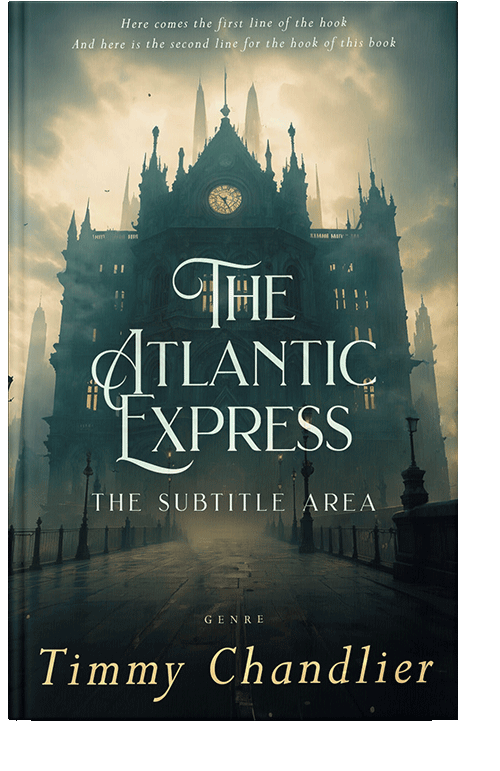 Front view of Te Papa Green #31707 - Premade Horror Book Cover