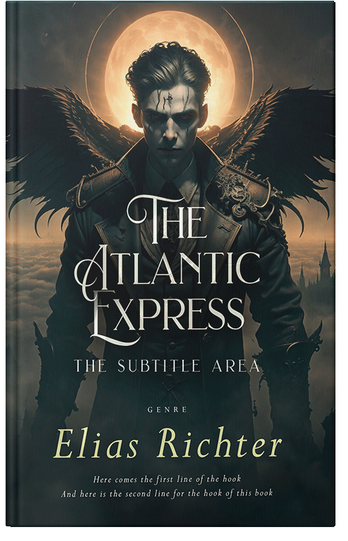 Front view of Premade Fantasy Book Cover - Bunker