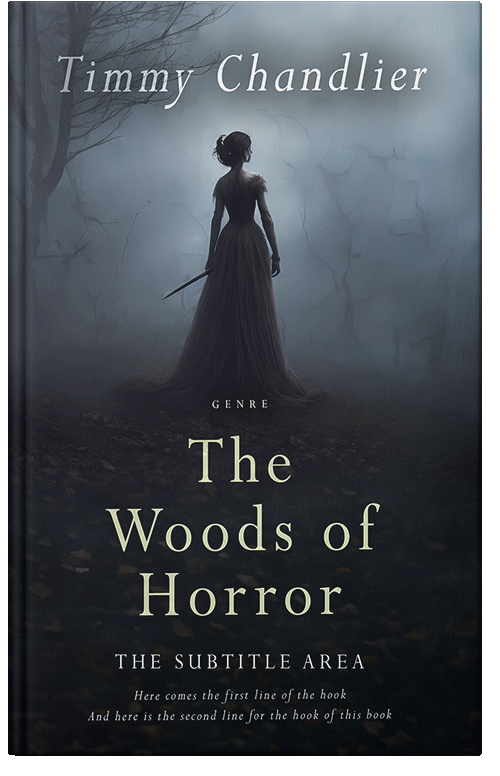 Front view of Ebony Clay #31713 - Premade Mystery & Thriller & Suspense Book Cover