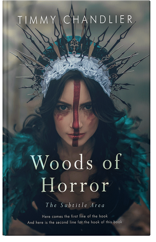 Front view of Premade Fantasy Book Cover - Mirage