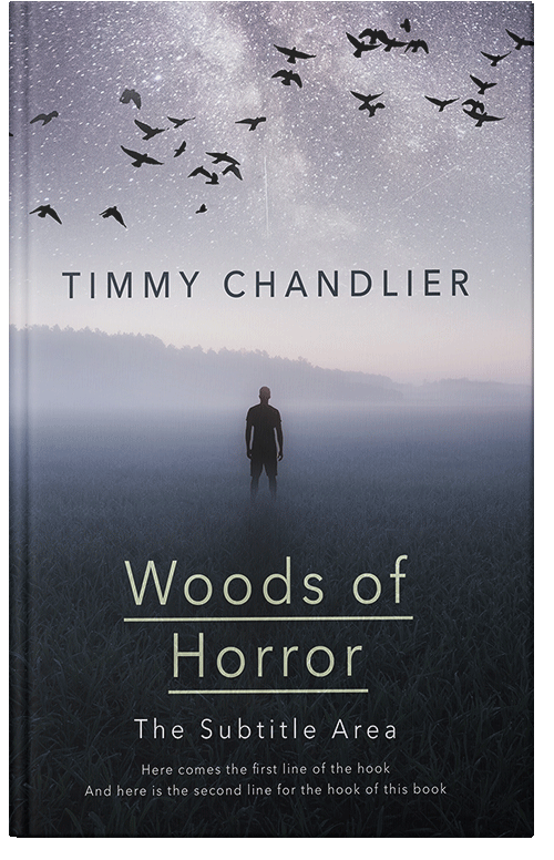 Front view of Premade Mystery & Thriller & Suspense Book Cover - Ebony Clay