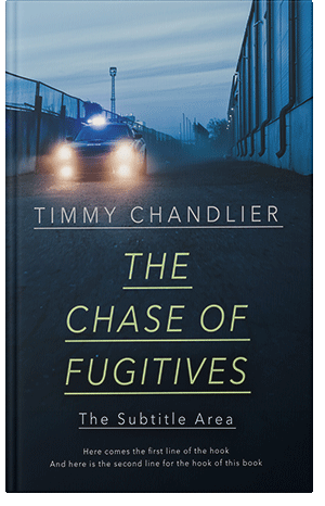 Pre Made Book Cover Tower Gray